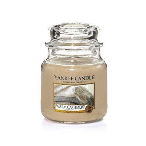 Yankee Candle Aromatická svíčka střední Warm Cashmere 411 g