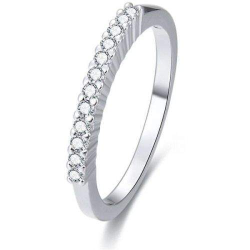 Beneto Stříbrný prsten s krystaly AGG187 (Obvod 50 mm) stříbro 925/1000