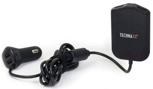 Technaxx Rodinná nabíječka do auta 4× USB (max. 2,4 A), (TE14) 4708