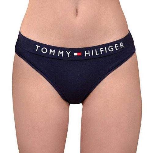 Tommy Hilfiger Dámské kalhotky Tommy Original Bikini Navy Blazer UW0UW01566-416 (Velikost S)