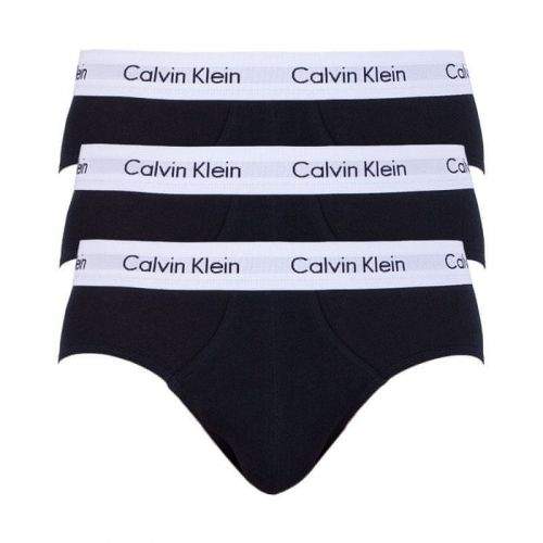 Calvin Klein 3PACK pánské slipy černé (U2661G-001) - velikost M