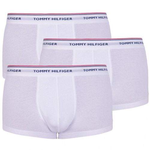 Tommy Hilfiger 3PACK pánské boxerky bílé (1U87903841 100) - velikost XL