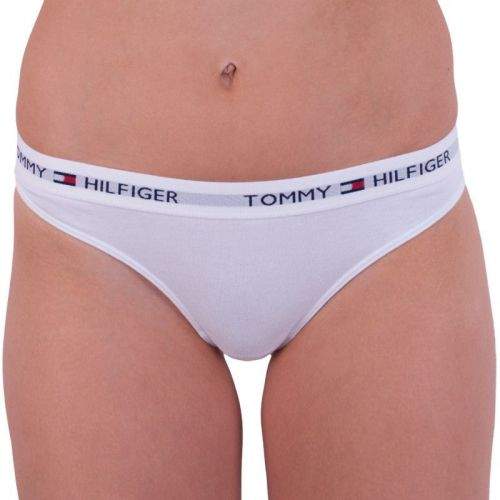 Tommy Hilfiger Dámská tanga bílá (1387906069 100) - velikost S