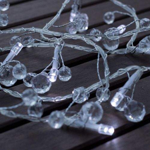 DecoLED DecoLED LED světelný řetěz, krystalky, 1,3m