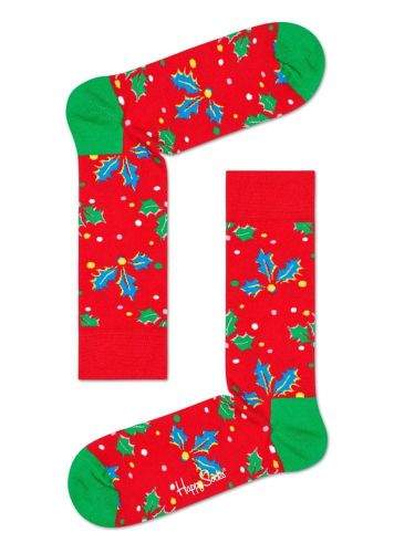 Happy Socks unisex ponožky Holly Sock HOL01-4300 36 - 40 červená