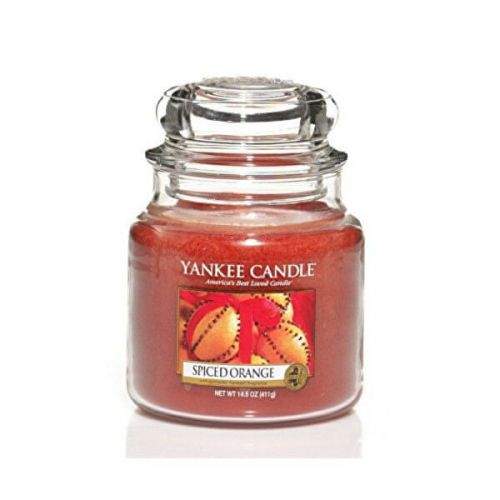 Yankee Candle Aromatická svíčka Classic střední Spiced Orange 411 g