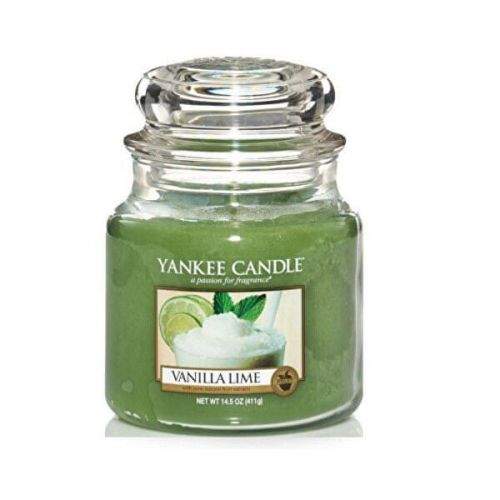 Yankee Candle Aromatická svíčka Classic střední Vanilla Lime 411 g