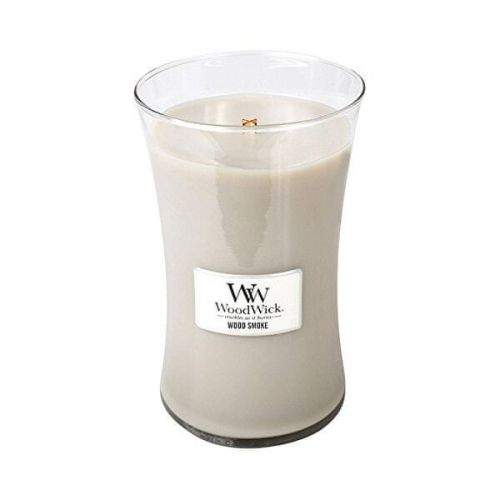 Woodwick Vonná svíčka váza Wood Smoke 609,5 g