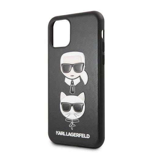 Karl Lagerfeld &Choupette Kryt pro iPhone 11 Pro Black (EU Blister) (KLHCN58KICKC)