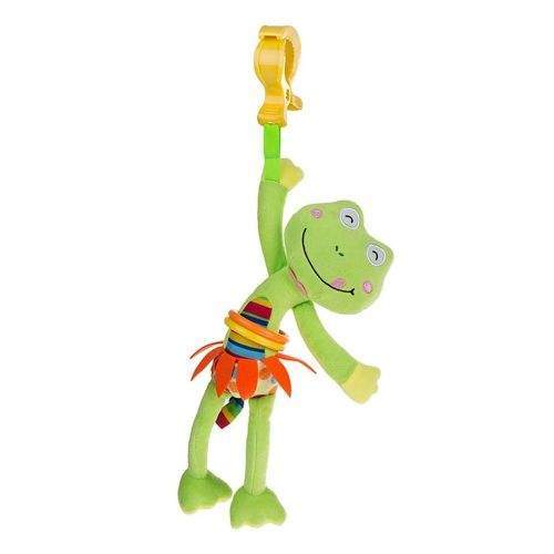 AKUKU Dětská plyšová hračka s vibrací Akuku žabka