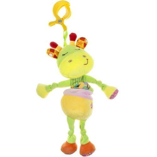 AKUKU Plyšová hračka s hracím strojkem Akuku žirafka