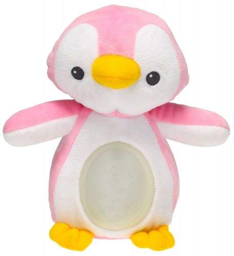Mikro hračky Lampička tučňák 22 cm plyšový růžový