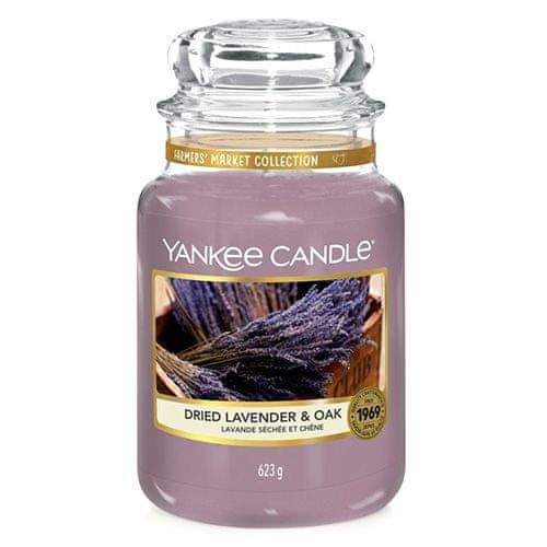 Yankee Candle Svíčka ve skleněné dóze , Sušená levandule a dub, 623 g