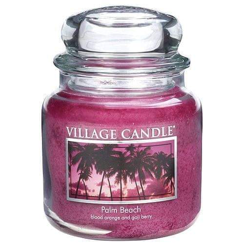 Village Candle Svíčka ve skleněné dóze , Palmová pláž, 454 g