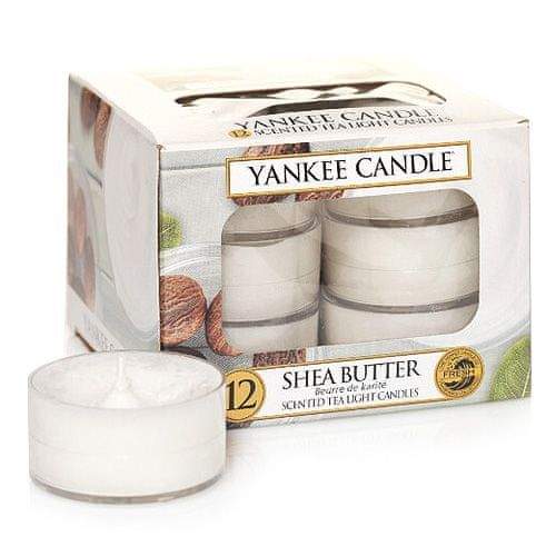 Yankee Candle Svíčky čajové , Bambusové máslo, 12 ks