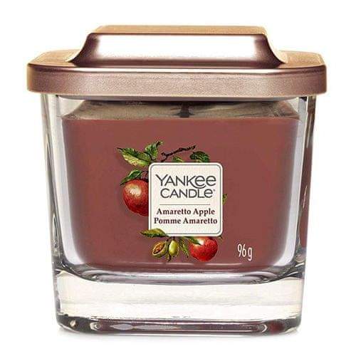 Yankee Candle Svíčka ve skleněné váze , Amaretto s jablkem, 96 g
