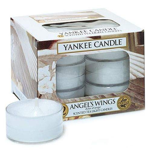 Yankee Candle Svíčky čajové , Andělská křídla, 12 ks