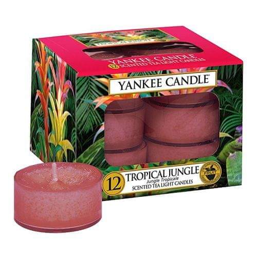 Yankee Candle Svíčky čajové , Tropická džungle, 12 ks
