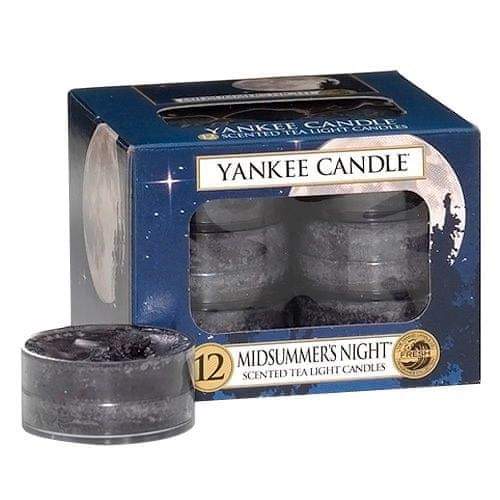 Yankee Candle Svíčky čajové , Letní noc, 12 ks