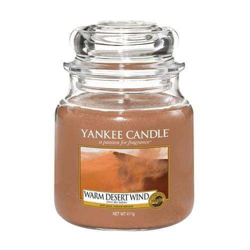 Yankee Candle Svíčka ve skleněné dóze , Teplý pouštní vítr, 410 g
