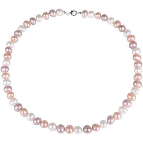 JwL Luxury Pearls Multibarevný náhrdelník z pravých perel JL0568 stříbro 925/1000