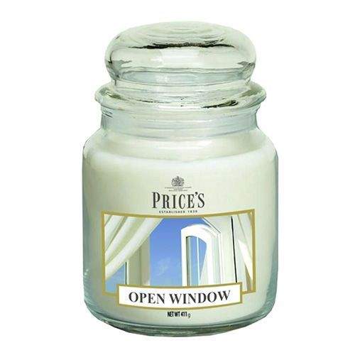 Price's Candles Svíčka ve skleněné dóze Price´s Candles, Otevřené okno, 411 g