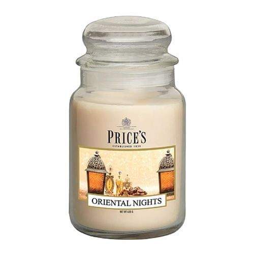 Price's Candles Svíčka ve skleněné dóze Price´s Candles, Orientální noci, 630 g