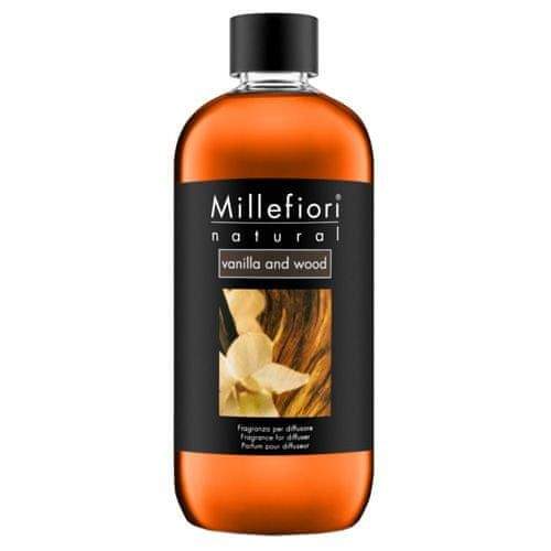 Millefiori Milano Náplň do difuzéru , Natural, 500ml/Vanilka a dřevo
