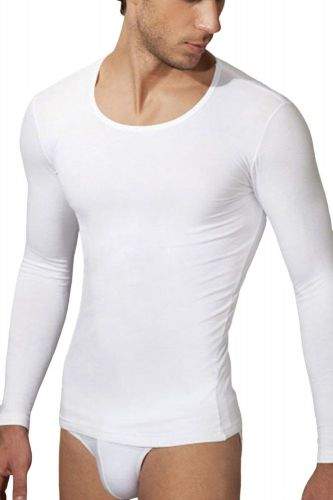 Cornette Pánské tričko 214 white bílá L