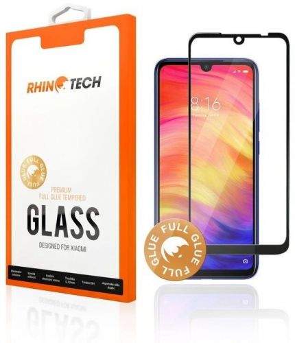 RhinoTech 2 Tvrzené ochranné 2.5D sklo pro Xiaomi Redmi Note 8 (Full Glue) RTX059, černá