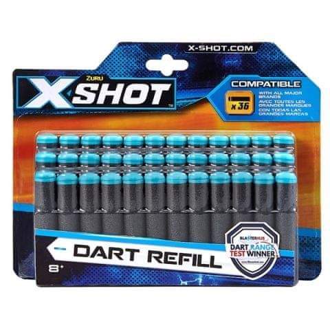 Alltoys X-SHOT - náhradní náboje tmavé 36 ks