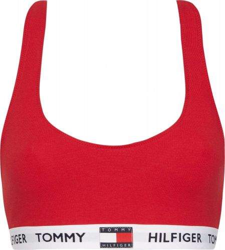 Tommy Hilfiger dámská podprsenka UW0UW02225 Bralette S červená