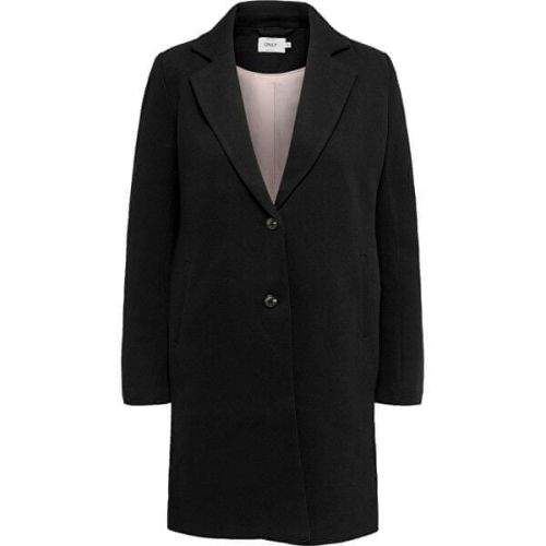 ONLY Dámský kabát ONLCARRIE LIFE MEL COAT OTW NOOS Black SOLID (Velikost 36)