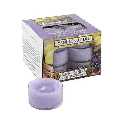 Yankee Candle Aromatické čajové svíčky Lemon Lavender 12 x 9,8 g