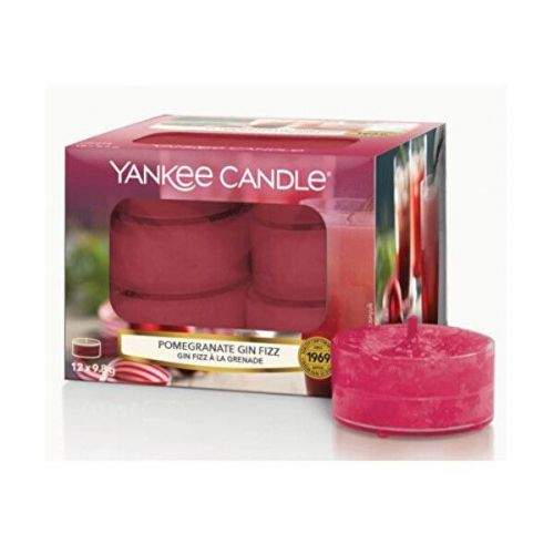 Yankee Candle Aromatické čajové svíčky Pomegranate Gin Fizz 12 x 9,8 g