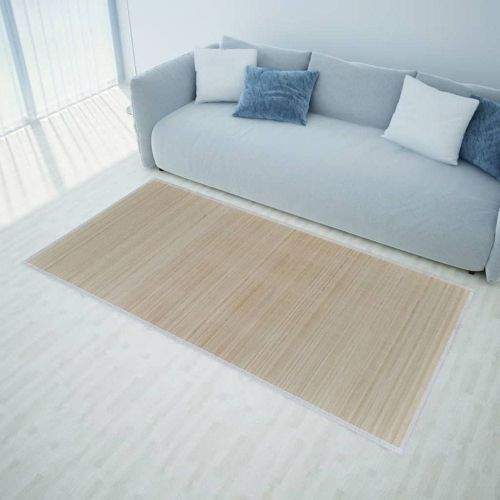 shumee Obdélníková přirozeně zbarvená bambusová rohož / koberec 120 x 180 cm