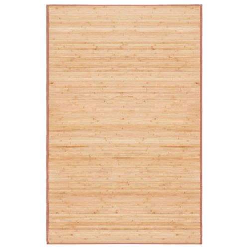 shumee Bambusový koberec 100 x 160 cm hnědý