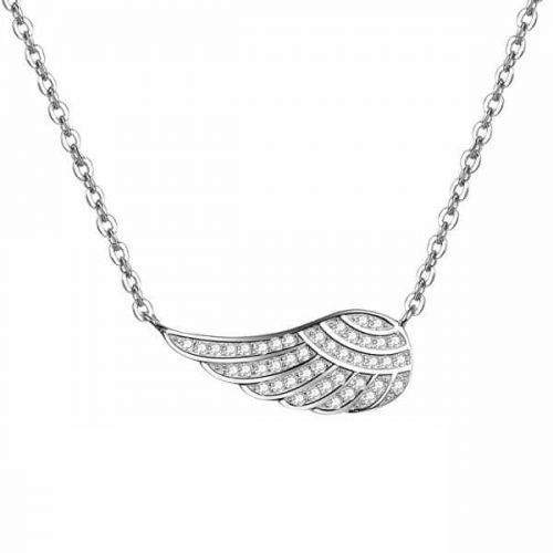 Beneto Stříbrný náhrdelník s křídlem AGS298/47 stříbro 925/1000