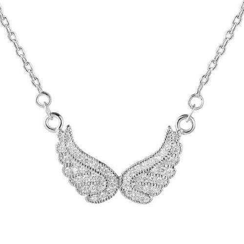 Beneto Stříbrný náhrdelník s křídly AGS194/47 stříbro 925/1000