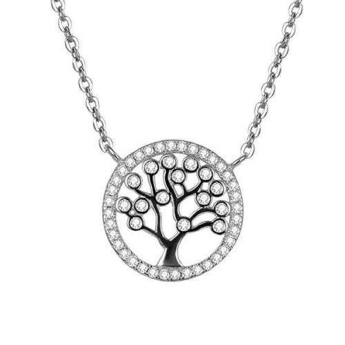 Beneto Stříbrný náhrdelník se stromem života AGS360/47 stříbro 925/1000