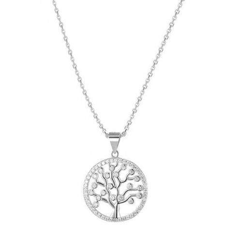 Beneto Stříbrný náhrdelník se stromem života AGS1137/47 (řetízek, přívěsek) stříbro 925/1000