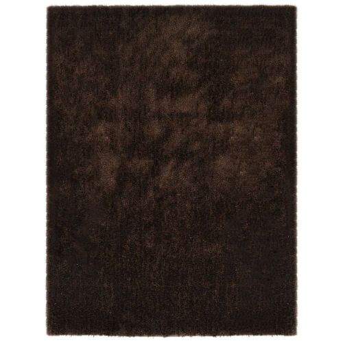 shumee Kusový koberec Shaggy 140 x 200 cm hnědý