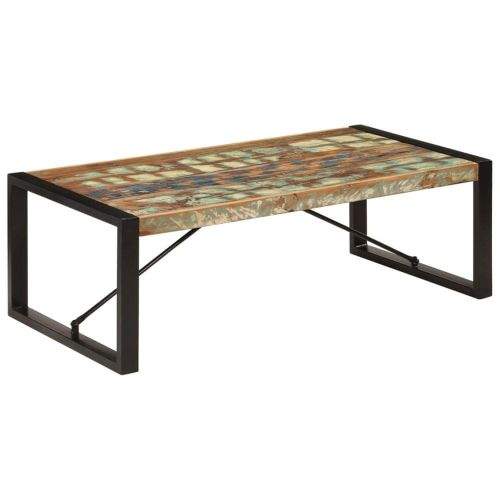shumee Konferenční stolek 120 x 60 x 40 cm masivní recyklované dřevo