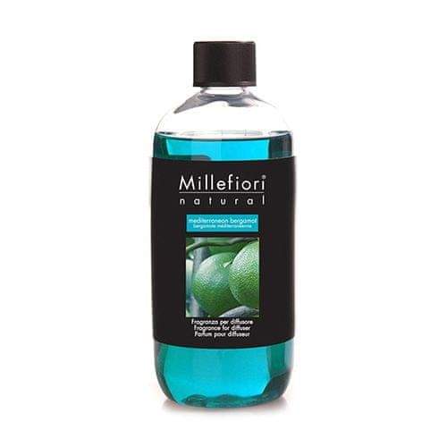 Millefiori Milano Náplň do difuzéru , Natural, 500ml/Středomořský bergamot