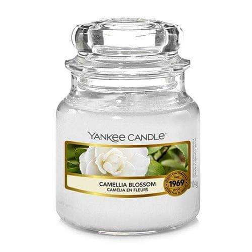 Yankee Candle Svíčka ve skleněné dóze , Květ kamélie, 104 g