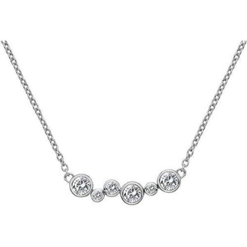 Hot Diamonds Stříbrný náhrdelník s diamantem Tender DN147 stříbro 925/1000