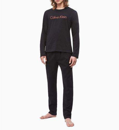 Calvin Klein Pánské tričko NM1778E-001 černá - Calvin Klein černá S