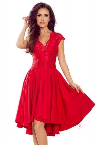 Numoco Dámské šaty 300-2 Patricia červená XL