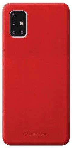 CellularLine Ochranný silikonový kryt SENSATION pro Samsung Galaxy A71 SENSATIONGALA71R, červený