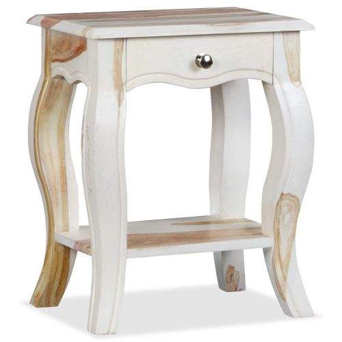 shumee Noční stolek, masivní sheeshamové dřevo, 40x30x50 cm